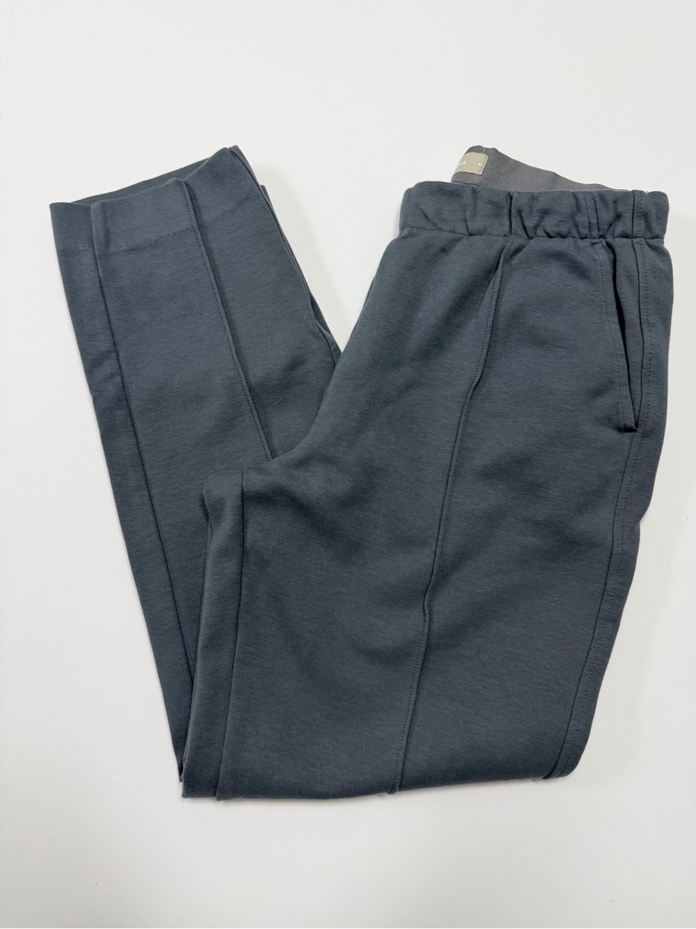Everlane Pant Slate Blue Gray Pull On Tapered Pants Women’s Medium